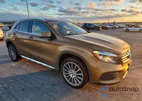 2018 Mercedes-Benz Gla 250 from USA, damaged, VIN WDCTG4EB1JJ398903